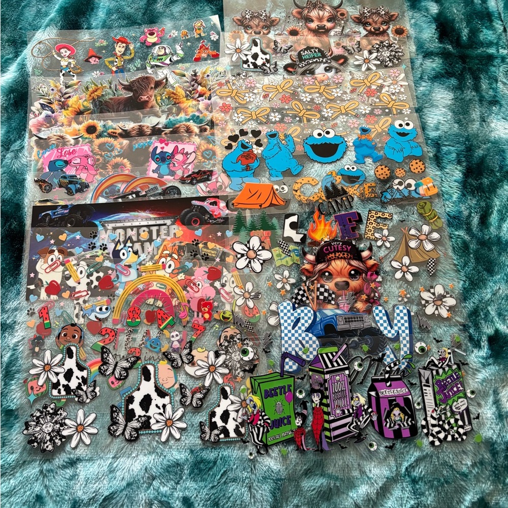 Colorful cup transfer Collection